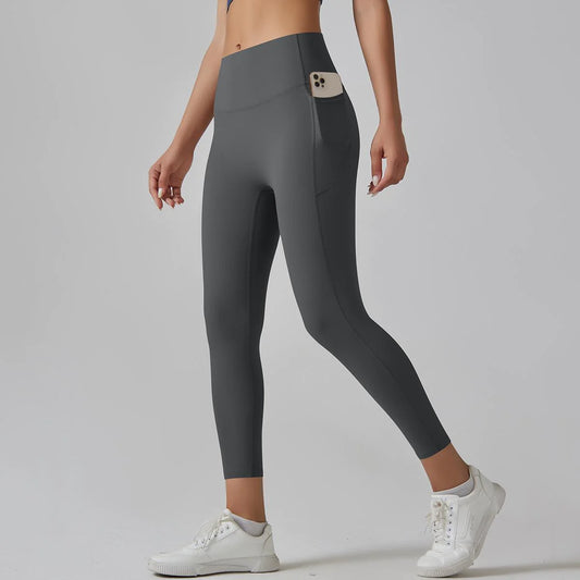 PowerPulse active bum sculpt high waist gym legging with inner pocket