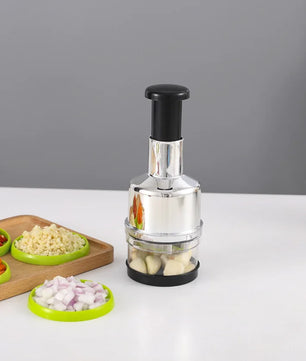 Hand Press Veggie Cutter → QuickChop™ Kitchen Saver