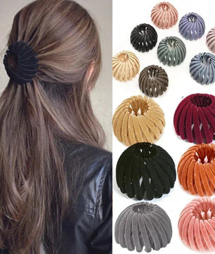 Bird Nest Shaped Ponytail Hair Clip – Magic Lazy Braider Hairpin for Women
