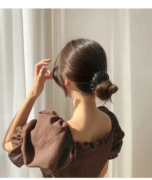 Bird Nest Shaped Ponytail Hair Clip – Magic Lazy Braider Hairpin for Women