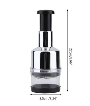 Hand Press Veggie Cutter → QuickChop™ Kitchen Saver