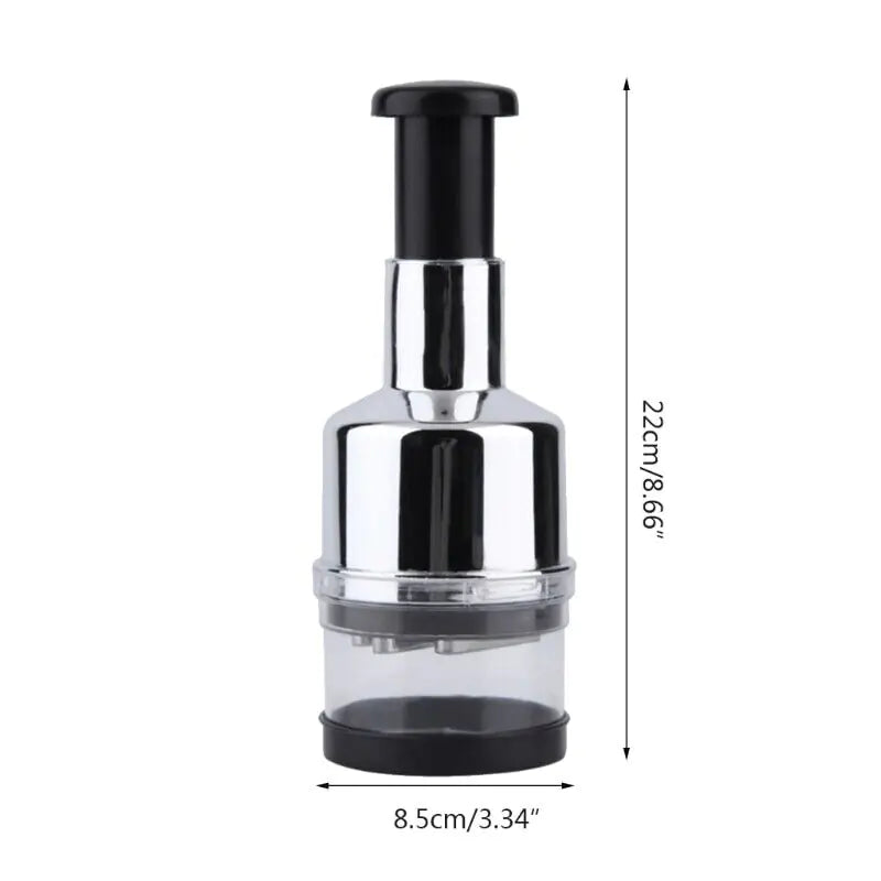 Hand Press Veggie Cutter → QuickChop™ Kitchen Saver
