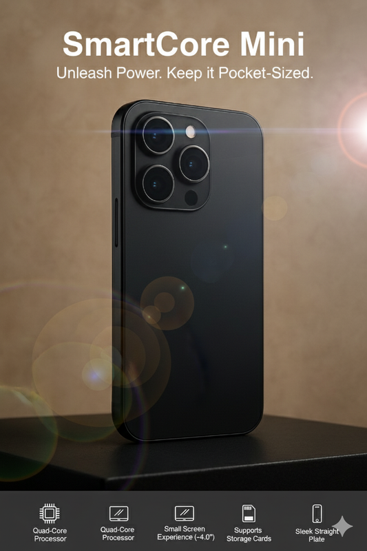 SmartCore Mini™ — The Smartest Phone You Can Fit in Your Pocket with Quad Core