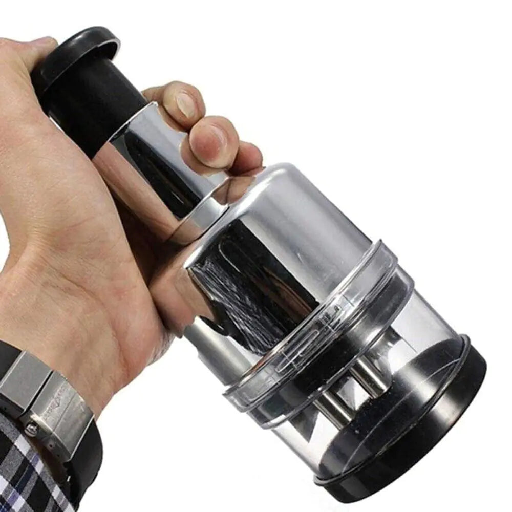 Hand Press Veggie Cutter → QuickChop™ Kitchen Saver