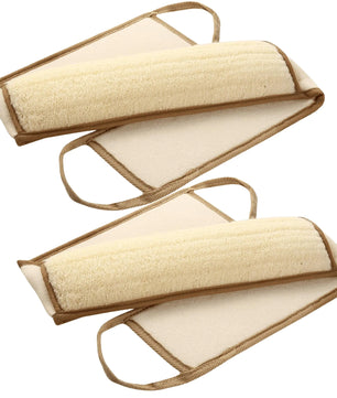 Natural Exfoliating Back Scrubber → GlowReach™ Back Scrubber 2 Pack